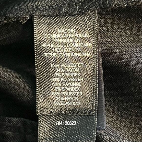 Mens Kenneth Cole Black Pin Stripes Slacks/Trousers Size 36 X 30 - Picture 10 of 10